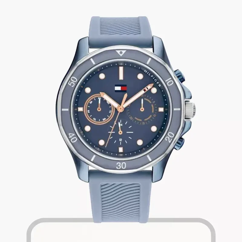 Tommy Hilfiger Brooklyn Quartz Blue Dial Ladies Watch- 1782571